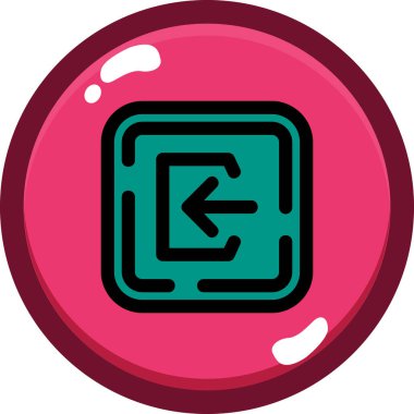 seo modern simgesinin vektör illüstrasyonu