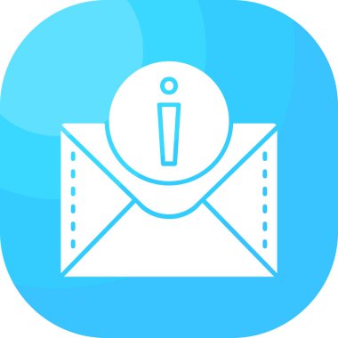 Dolu dizaynda e- posta simgesi