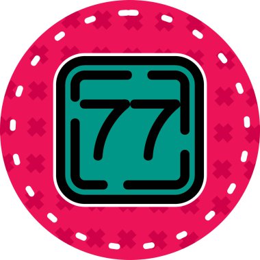 Kumarhane yonga simgesi vektör illüstrasyonu