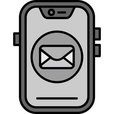 akıllı telefon e- posta iletisi simgesi, özet biçimi