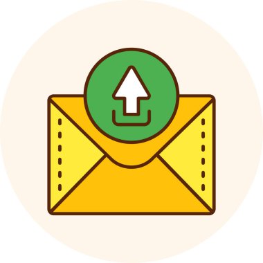 zarf ile e-posta simgesi