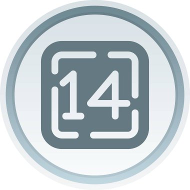 Tek bir modern simgenin vektör illüstrasyonu