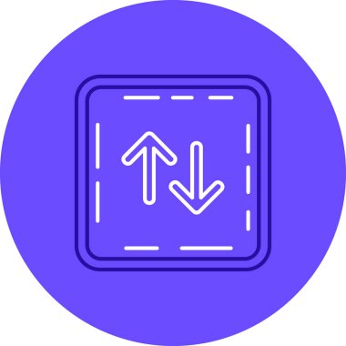 Ok. Web simgesi basit tasarım