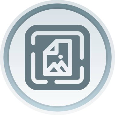 Bir yol simgesinin vektör illüstrasyonu