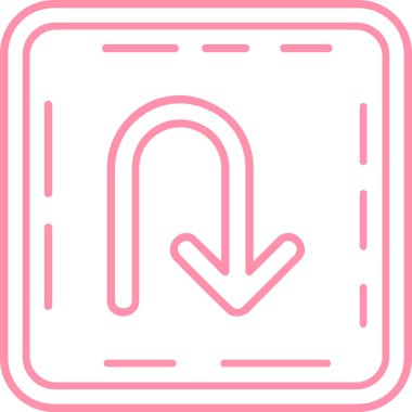 Bir ok simgesinin resmedilmesi