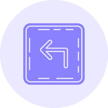 Projeniz için sol yön ok simgesi