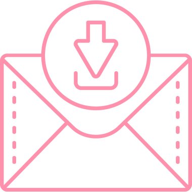 e- posta simgesi vektör illüstrasyonu