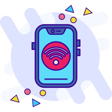 Kablosuz bağlantı simgesi ana hat biçiminde