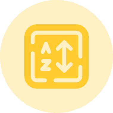 Bir ok simgesinin vektör illüstrasyonu