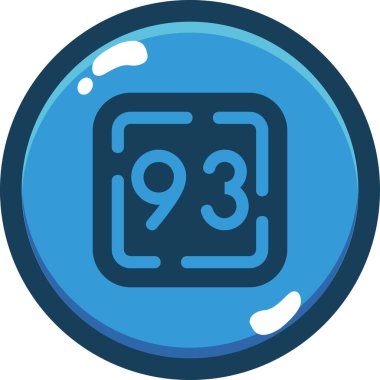 Mavi arkaplanın vektör illüstrasyonu