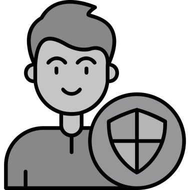 avatar erkek simgesi taslak biçiminde