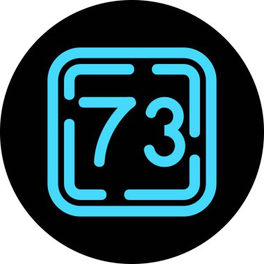 Moda stili izole edilmiş arkaplanda dört numaralı simge