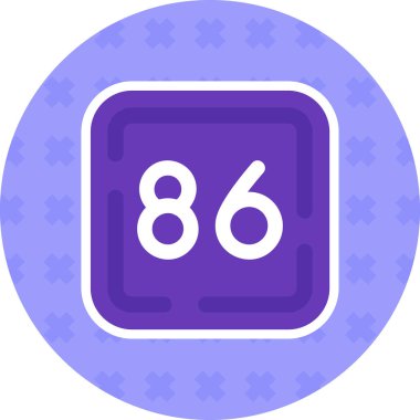 Modern b 'nin vektör illüstrasyonu eksik simgesi