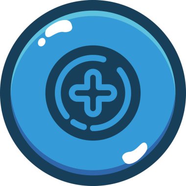 top oyunu simgesi Doldurulmuş ana hatlar biçiminde