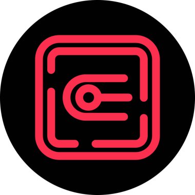 seo modern simgesinin vektör illüstrasyonu