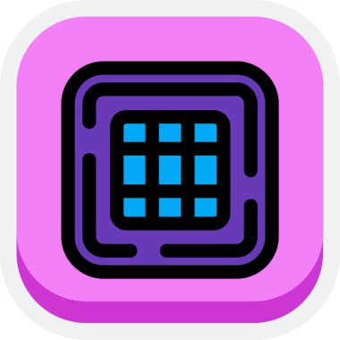 seo modern simgesinin vektör illüstrasyonu