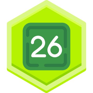 Takvim simgesinin vektör illüstrasyonu