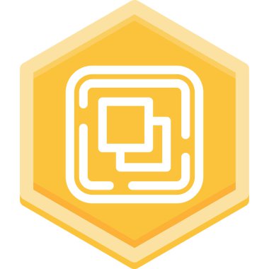 Modern simgenin vektör illüstrasyonu