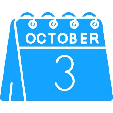 Takvim simgesi, vektör çizimi