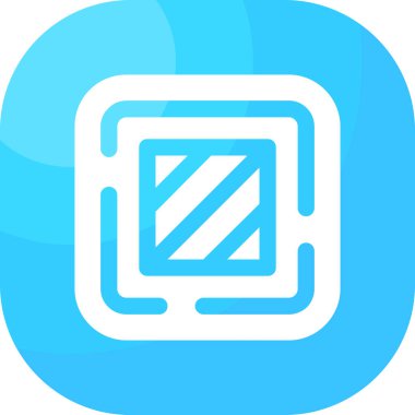 Modern b 'nin vektör illüstrasyonu eksik simgesi