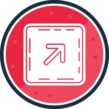 Bayrak, bayrak simgesi vektör illüstrasyonu