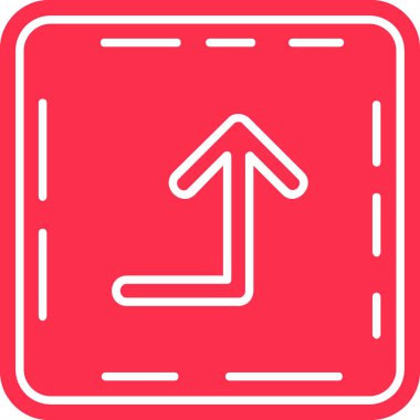 Doğru vektör simge bir çerçevede açmak