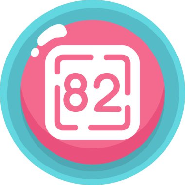 Takvim simgesi vektör illüstrasyonu