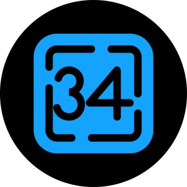 Takvim simgesi vektör illüstrasyonu