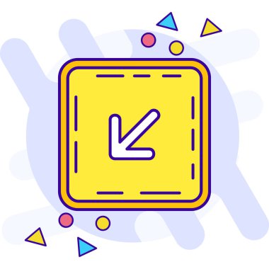 Seo simgesinin vektör illüstrasyonu