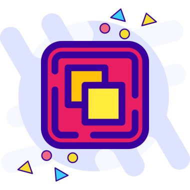 oyun simgesi vektör çizimi