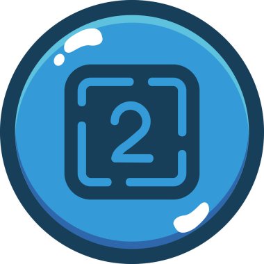 Su. Web simgesi vektör illüstrasyonu