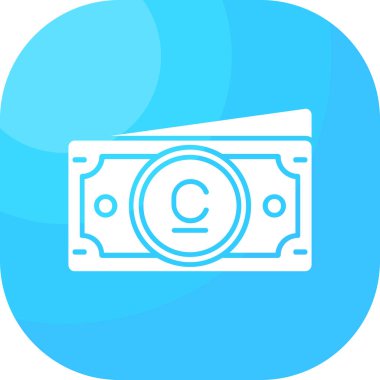 Banka. Web simgesi basit illüstrasyon