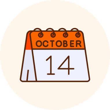 Ekim 4 - Takvim simgesi - Takvim simgesi