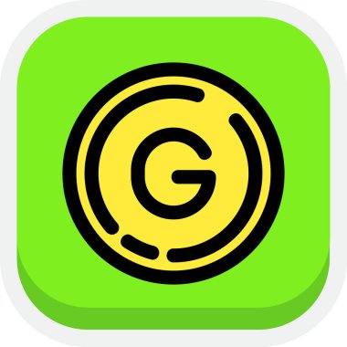 para simgesi vektör illüstrasyonu