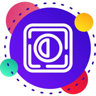 Siyah çizgi Candy simgesi beyaz arkaplanda izole edildi. Mutlu Noeller ve mutlu yıllar. Rastgele dinamik şekiller. Vektör.