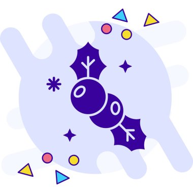 Bir yıldızda noel baloları. Yeni yıl ve Noel.