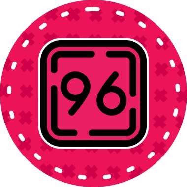 Bir kumarhane simgesinin vektör illüstrasyonu