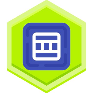 Modern b 'nin vektör illüstrasyonu eksik simgesi