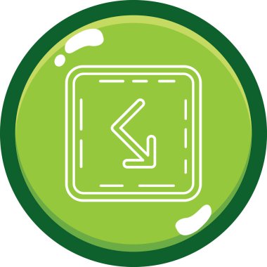 Modern b 'nin vektör illüstrasyonu eksik simgesi