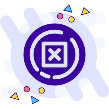 beyaz arkaplanda çapraz simge izole edilmiş renk x x x. İlk yardım işareti. Tıbbi x x ile çapraz tıbbi sembol. gradyan dinamiği