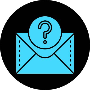 e- posta simgesi, vektör illüstrasyonu