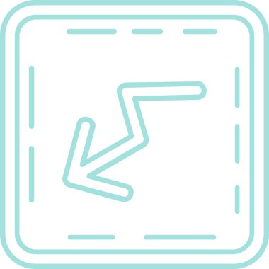 ok simgesi vektör illüstrasyonu