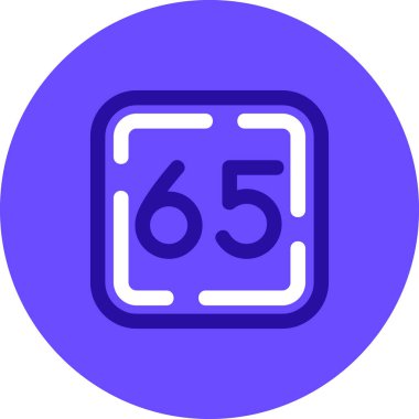 6, 5, 6, 6, 5 simgesi taslak biçiminde