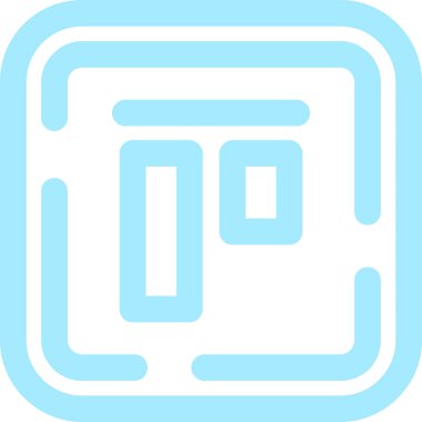 pencere simgesi vektör illüstrasyonu