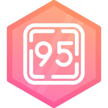 8 numaralı logo tasarım şablonu elemanları, vektör illüstrasyonu