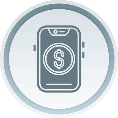 Vektör Mobil simge illüstrasyonu