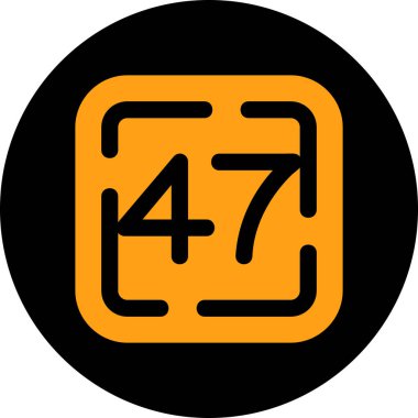 Kişisel ve ticari kullanım simgesinin gösterimi.