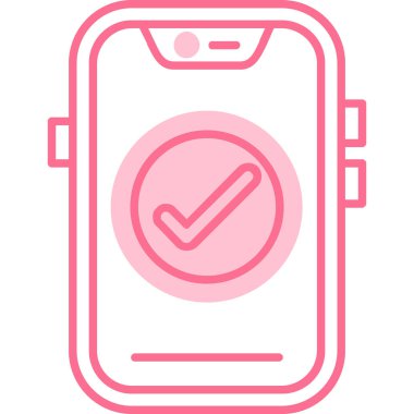 Cep telefonu. Basit resimleme