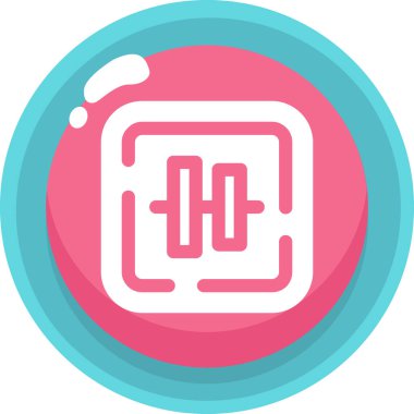 fitness egzersiz simgesi