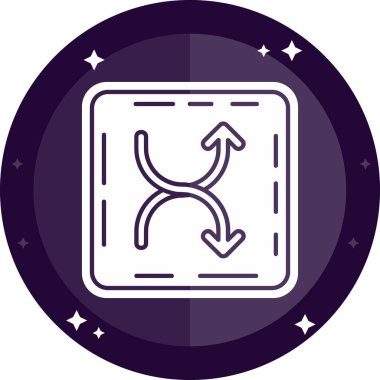 Modern b 'nin vektör illüstrasyonu eksik simgesi